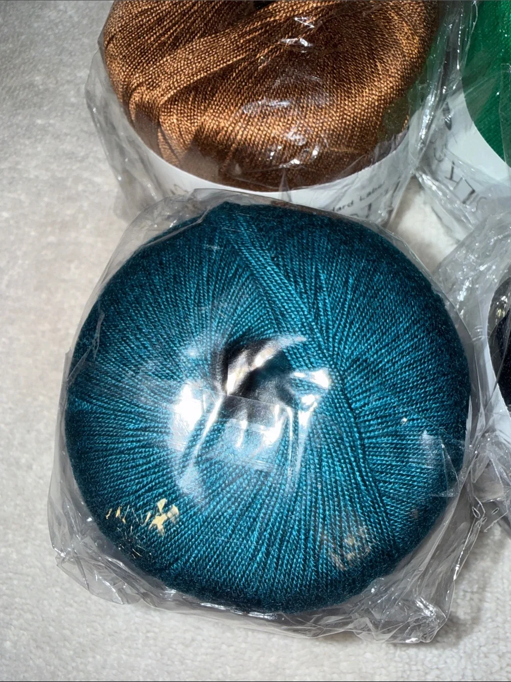 20% Silk 80% Cotton Thread